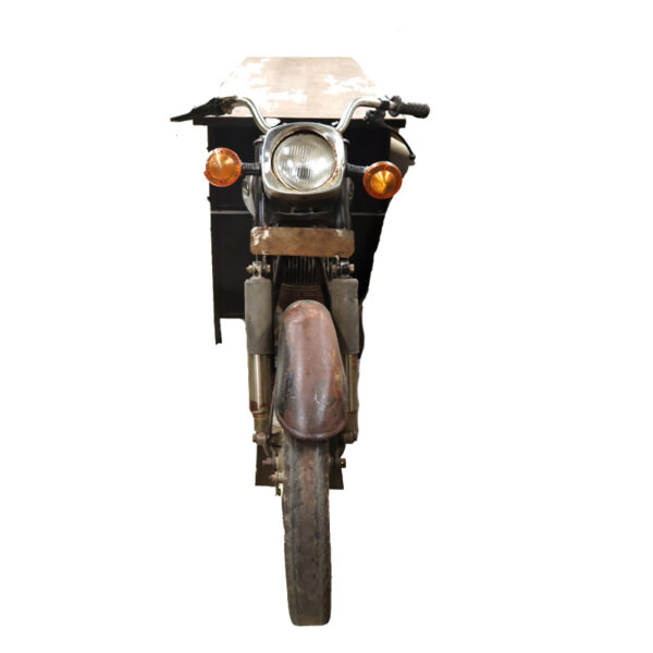 DIJK Vintage Iron Motorcycle Stehtisch Front