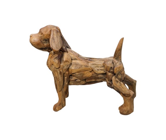 HSM Hunde Skulptur Bulldogge 2