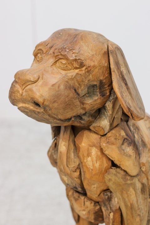 HSM Hunde Skulptur Bulldogge 4